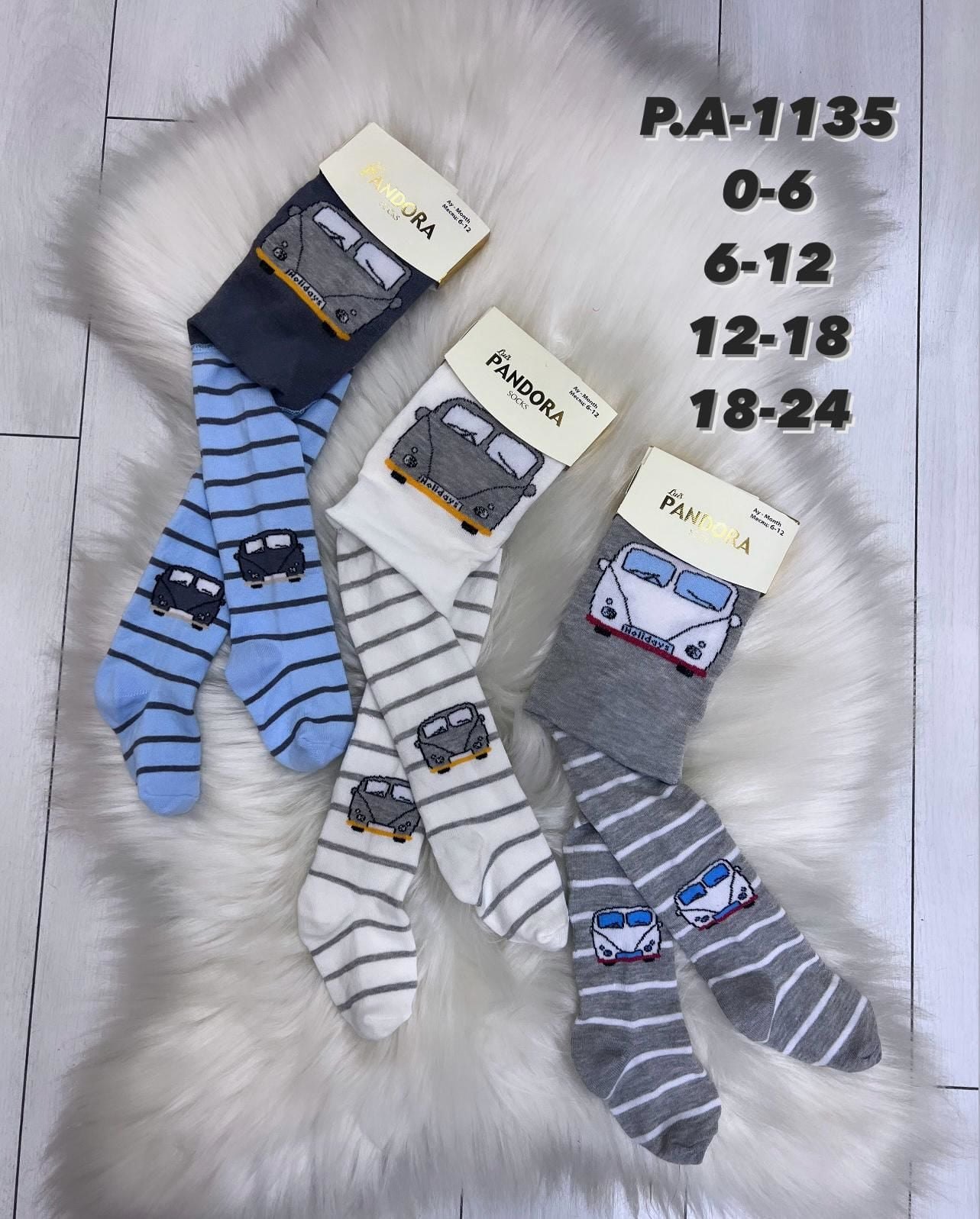 Luis Pandora 1135 Bebek Külotlu Çorap