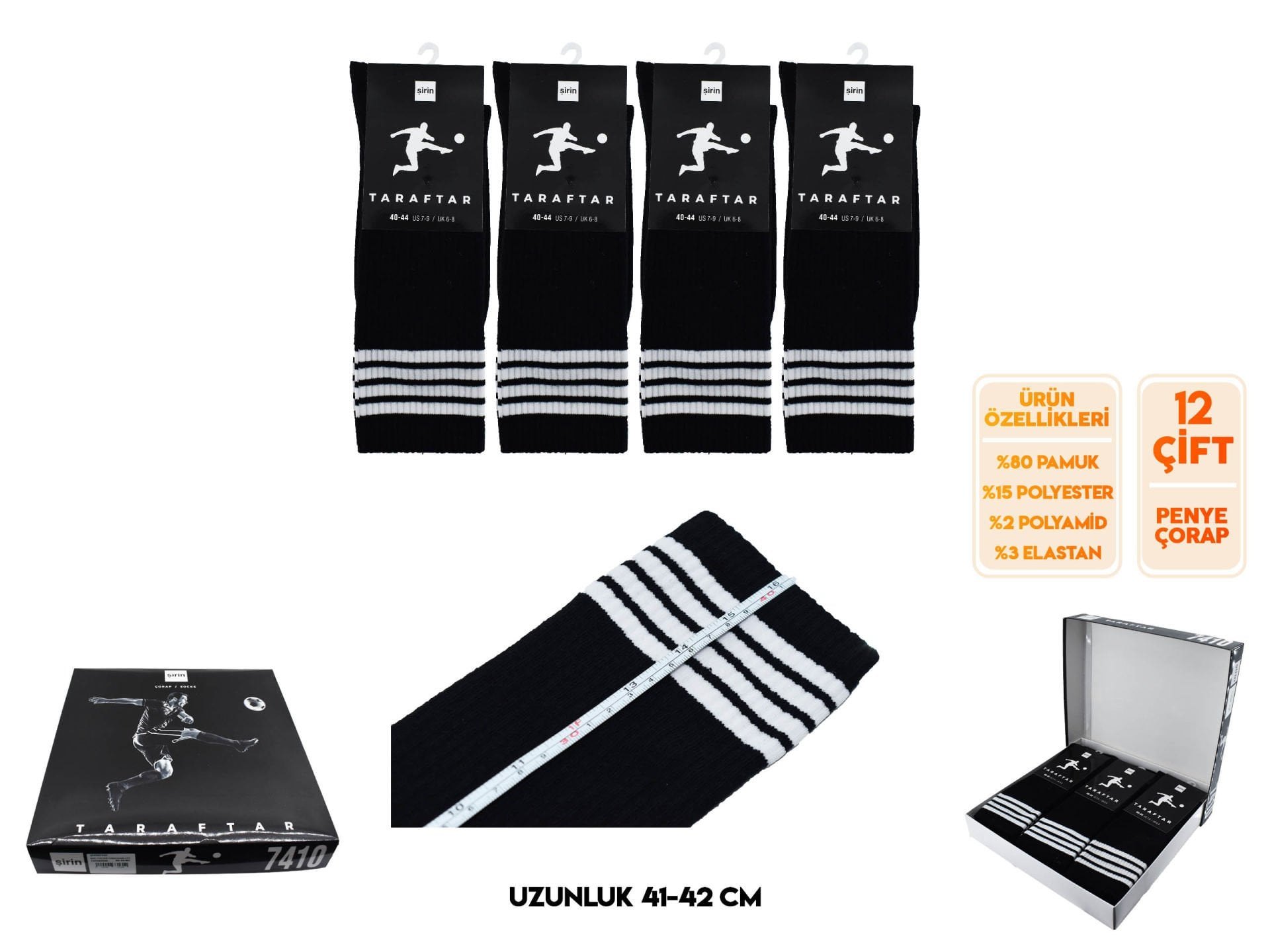 Şirin 7410 BJK Futbol Çorabı