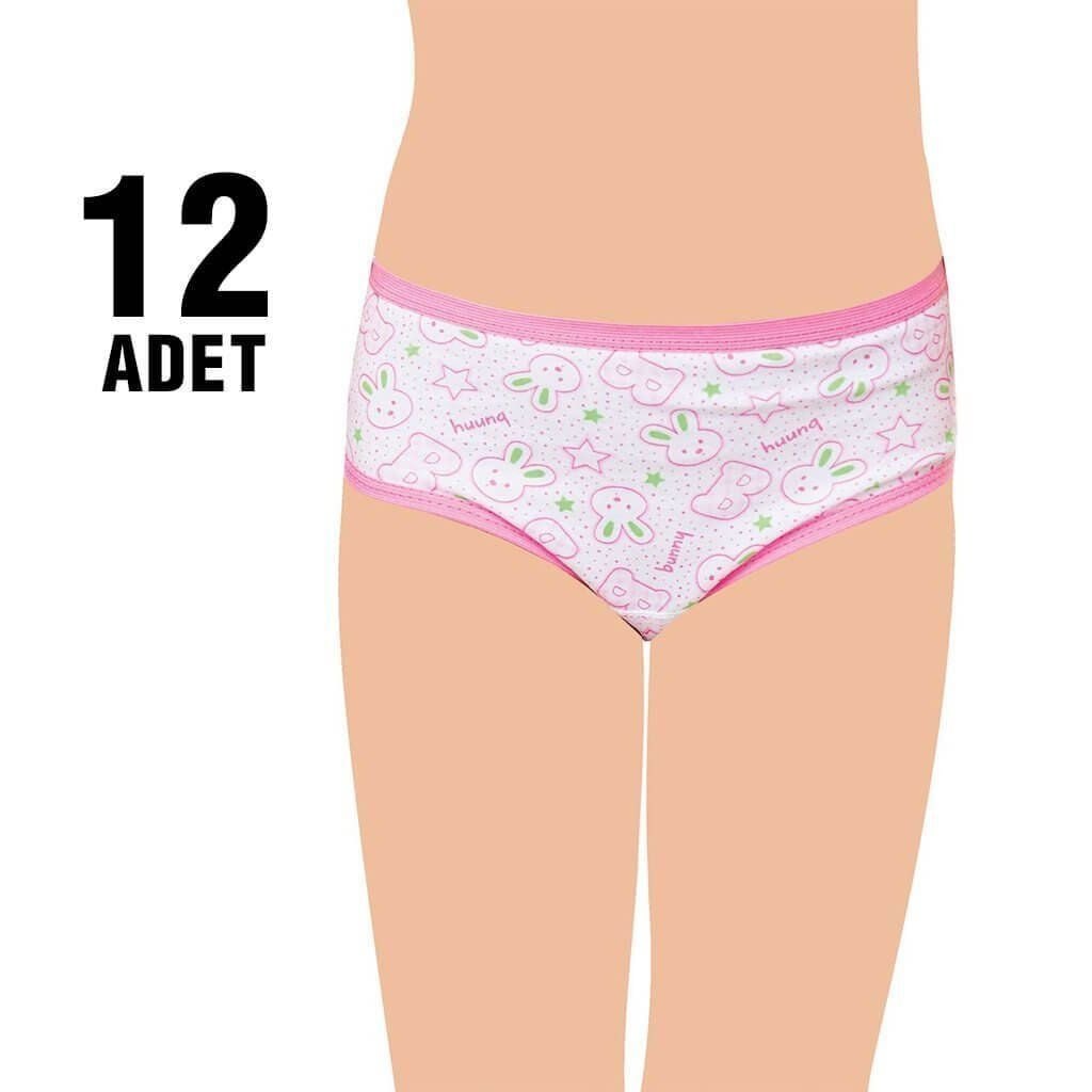 Seher 0053 Kız Çocuk Empirme Biyeli Kom Slip Külot