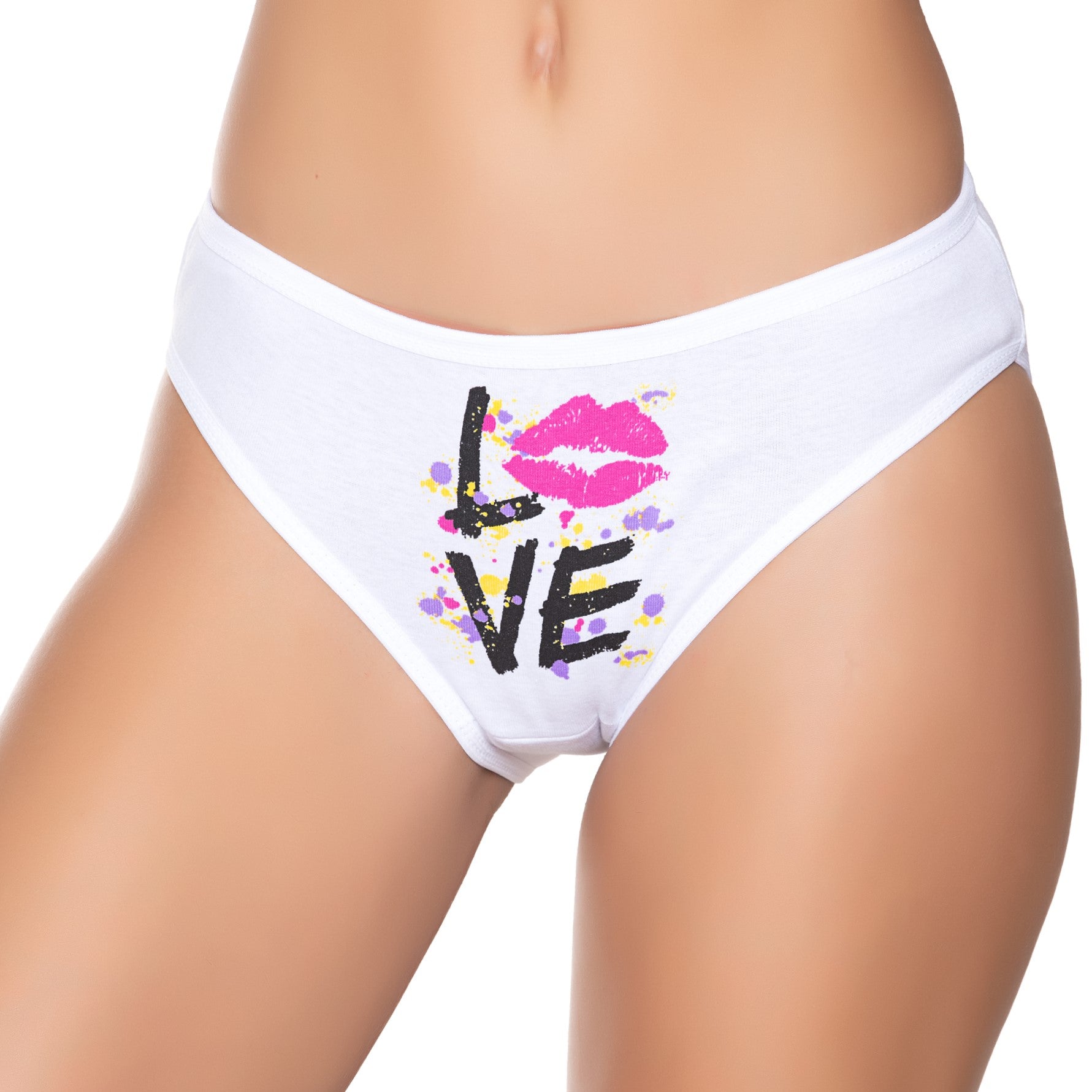 Gümüş 6008 Kadın Ribana İnce Bel Baskılı Bikini
