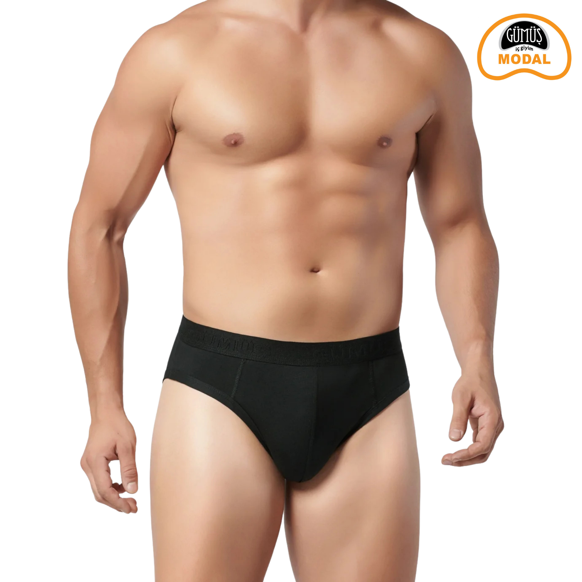 Gümüş 7008 Erkek Modal Kemerli Slip Külot