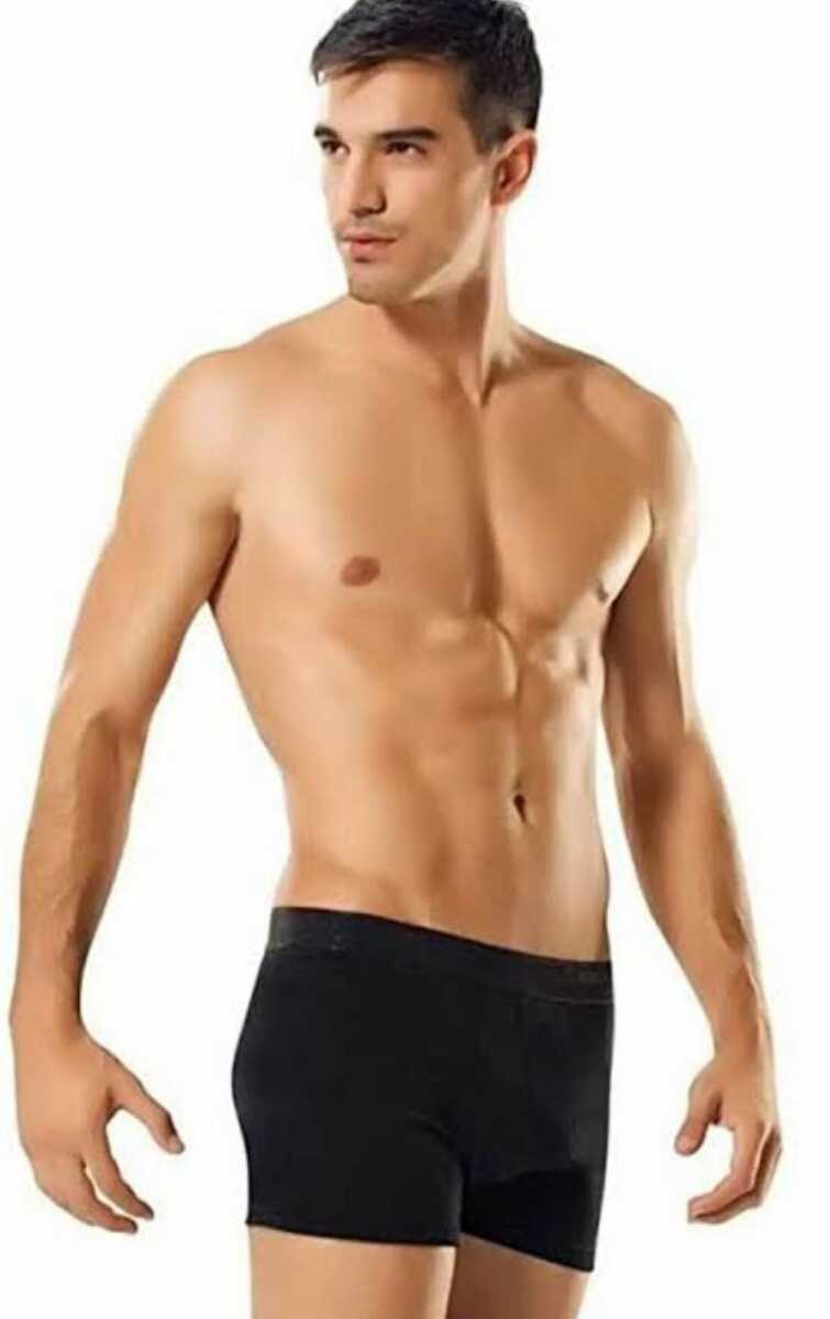 Tutku 0114 Likralı Boxer SİYAH