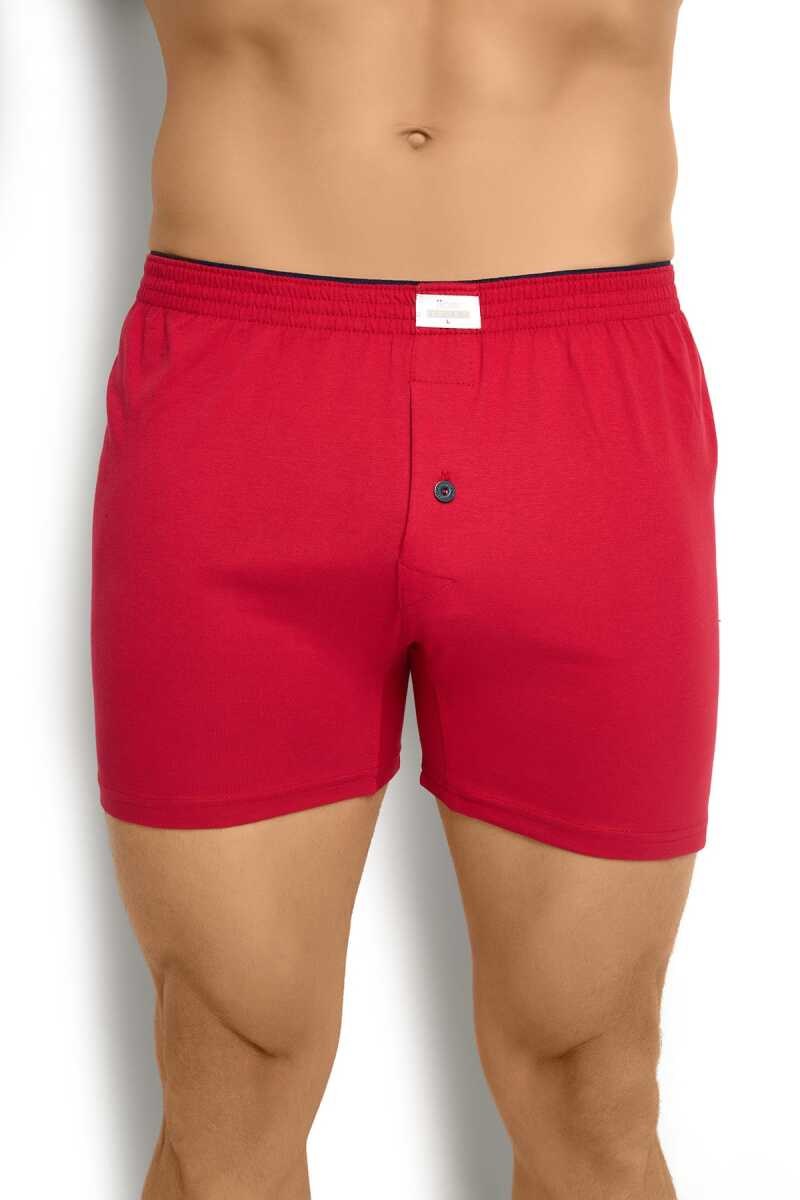 Jiber 127 Düğmelı Havlu Bel Penye Boxer LACİVERT