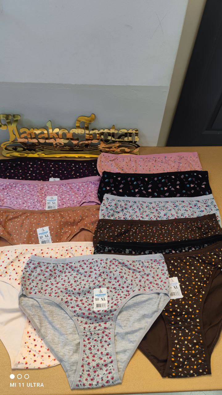 Dondeza 301 Xl Beden Desenli Bayan Bato ASORTİ