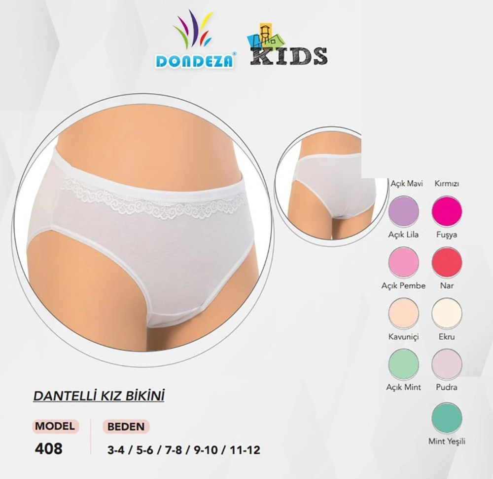 Dondeza 408 Kız Çocuk Bikini