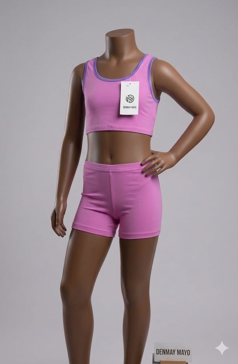 Denmay 5-0006 Full Likralı Şortlu Body Mayo KOD-1