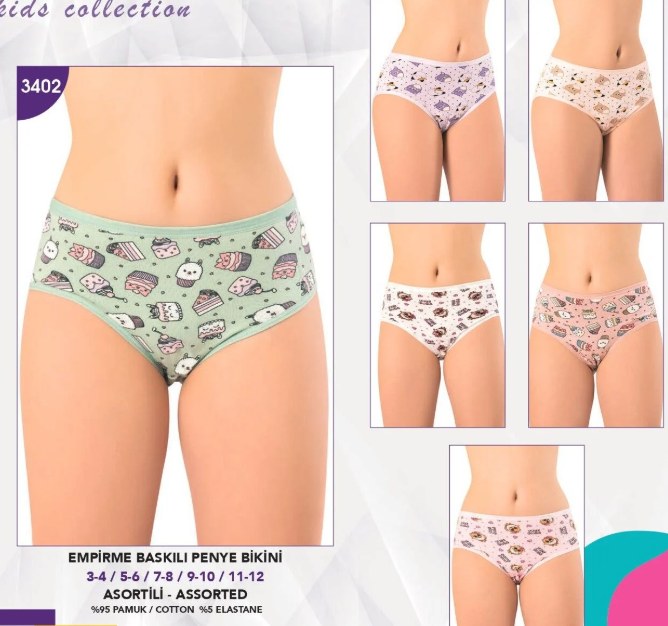 Kota 3402 Kız Empirme Bikini