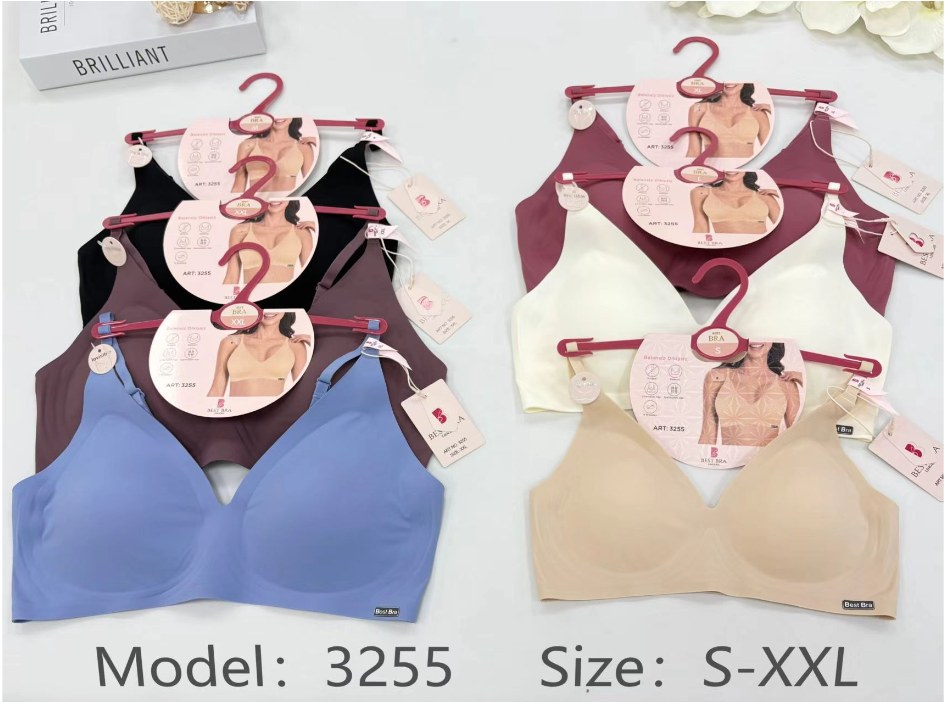 Best Bra 3255 Dikişsiz Balensiz Lazer Hayallet Sütyen MOR