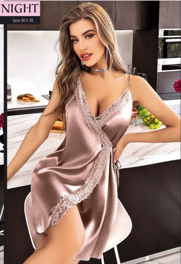 Pink Nıght Kısa Fantazi Takım KOD-17