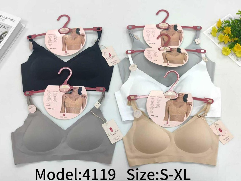 Best Bra 4119 Lazer Balensiz Dikişsiz Sütyen TEN