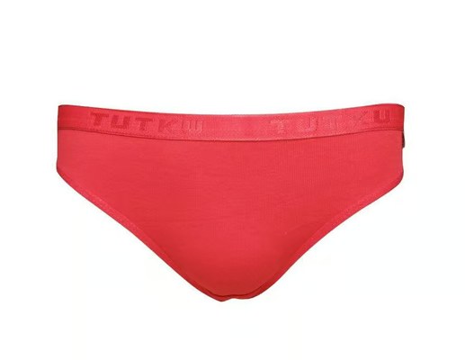 Tutku 0638 Bayan Yazılı Bikini SİYAH