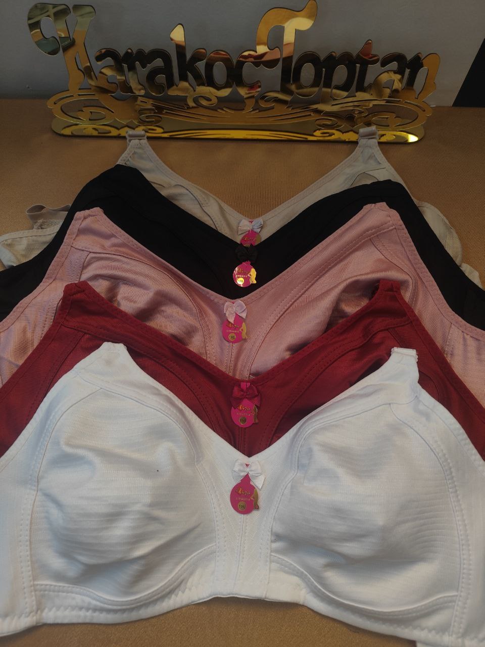 Liza 546 Jakarlı Toparlayıcı Sütyen BORDO