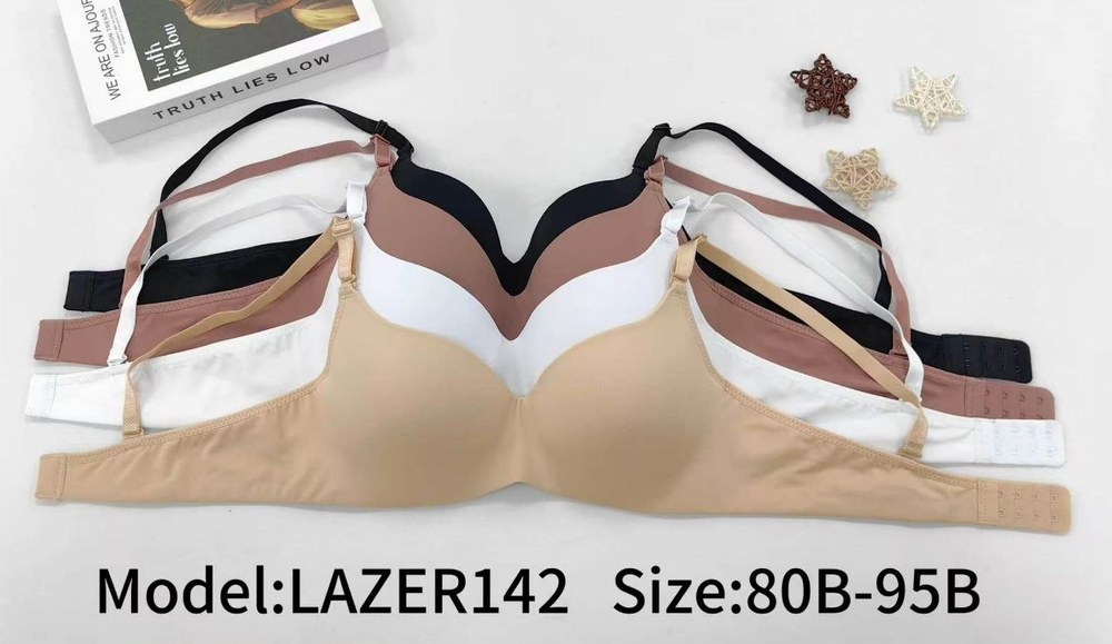 Best Bra 142 Lazer İçi Boş Balenli Sütyen KİREMİT