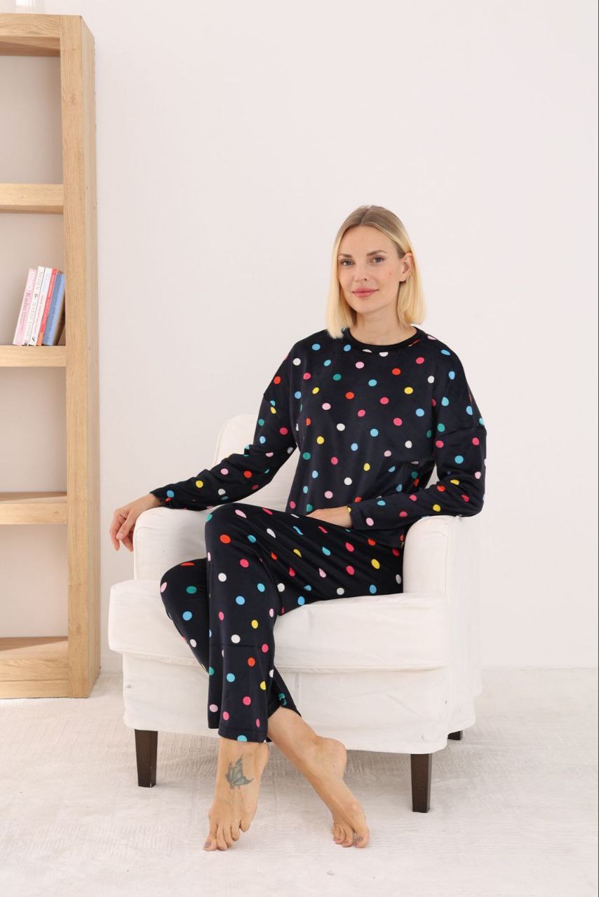 Dofi 1722 Süper Soft Bayan Pijama Takım KOD-4