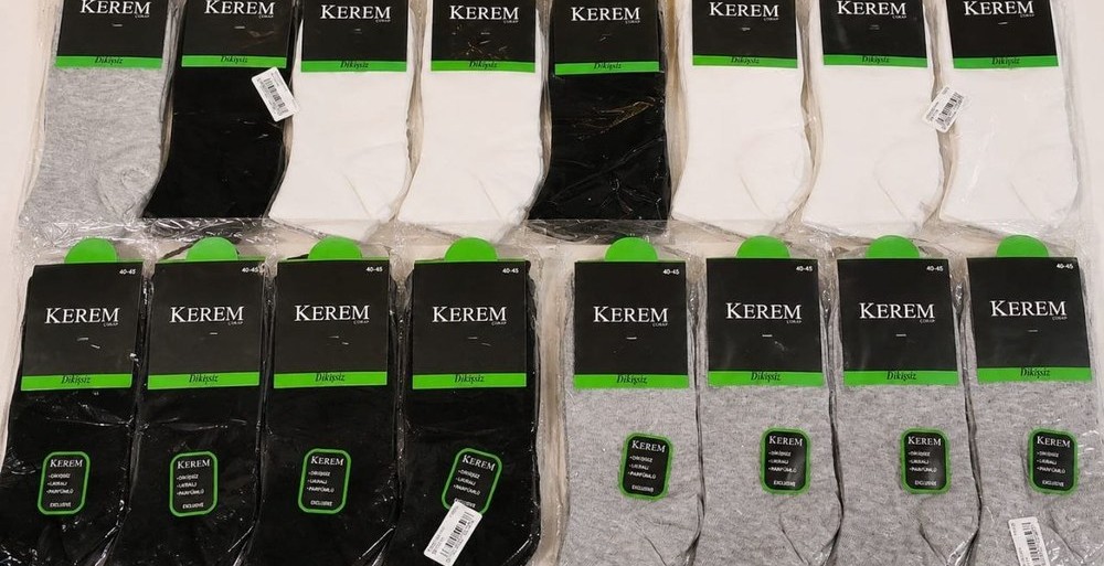 Kerem Dikişsiz Parfümlü Erkek Patik ASORTİ