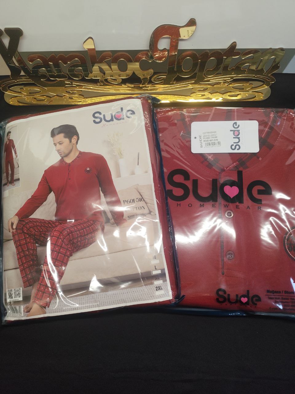 Sude 601 Erkek Cotton Pijama Takım KOD-2