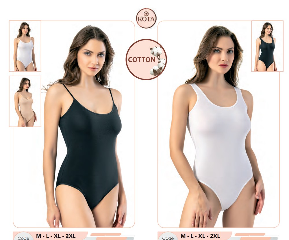 Kadın Geniş Askılı Body