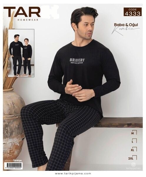 Tarık 4333 Erkek Penye Pijama Takımı