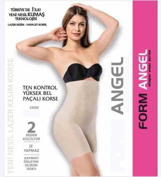 Form Angel 2002 Lazer Kesim Yüksekbel Paçalı Korse