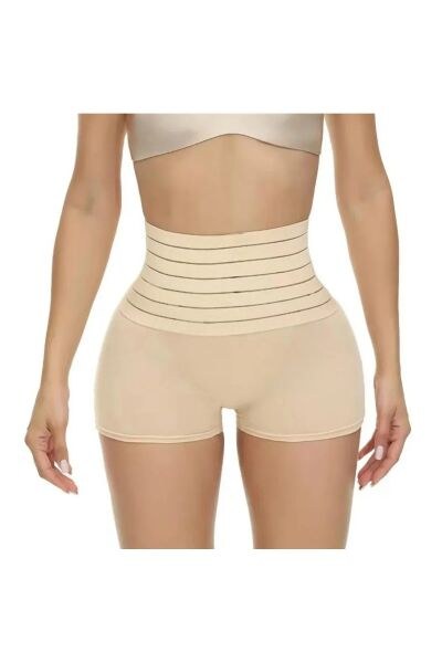 Korse Sepeti 3207 Lazer Yüksek Bel Boxer Korse