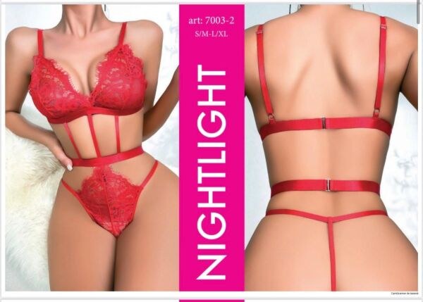 Nightlight 7003-2 Fantazi Takım Kırmızı