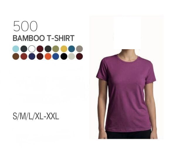 JİBER 500 BAYAN BAMBOO T-SHİRT BEYAZ