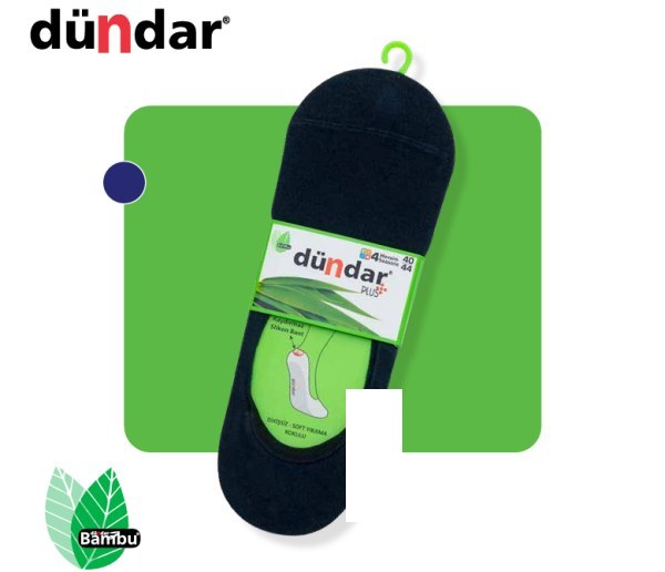 DÜNDAR 5541 ERKEK PLUS BAMBU BABET ÇORAP SİYAH