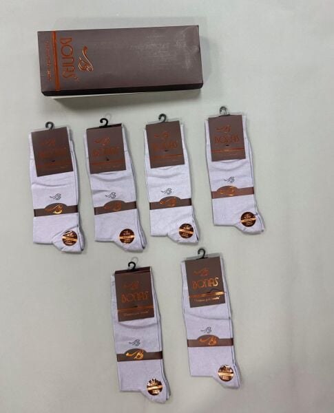 BONAS 1251 ERKEK YAZLIK BAMBU SOKET ÇORAP FÜME