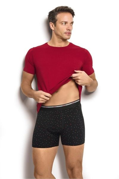 Jiber 285 Erkek 3 Lü Lycralı Boxer Asorti