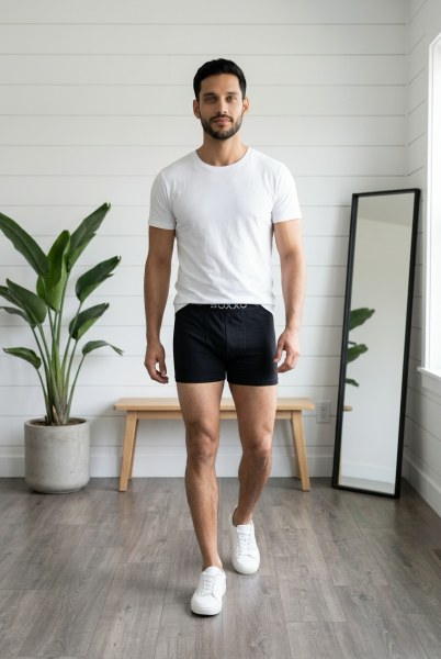 Boxxo 105 Erkek Düz Boxer Siyah
