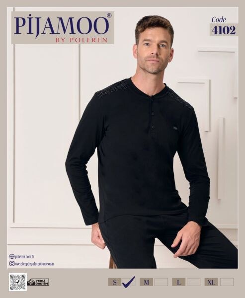 Pijamoo 4102 Erkek Pijama Takımı