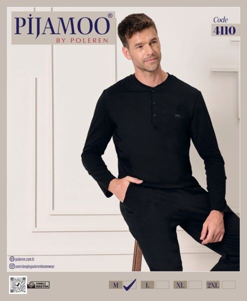 Pijamoo 4110 Erkek Pijama Takımı