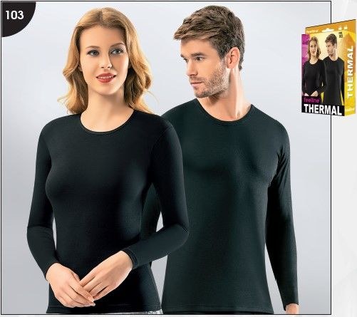 Feelline 103 Unisex Termal Body Siyah
