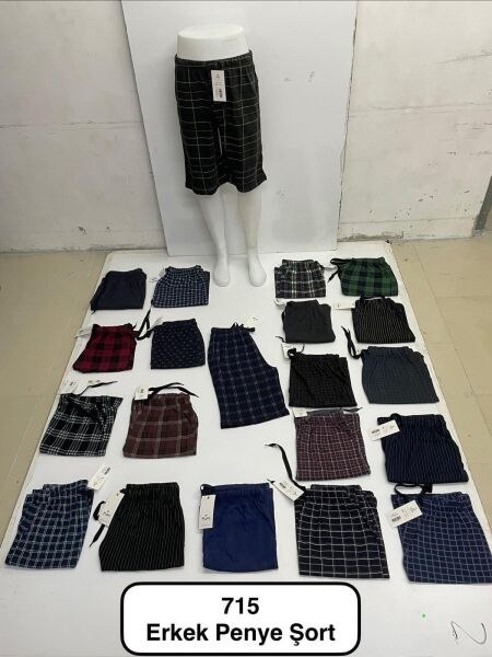 Pjm 715 Erkek Penye Cepli Şort