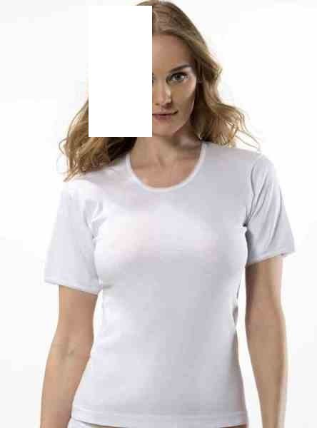 Seher 0011 Bayan Kısa Kol Kaşkorse Atlet Beyaz