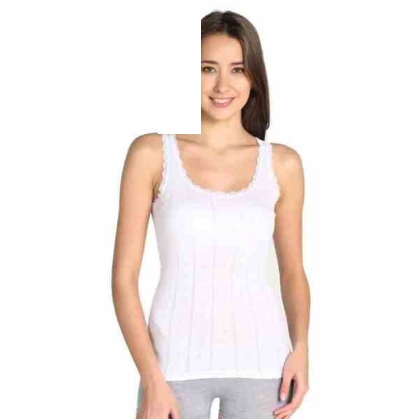 BERRAK 8049-R BAYAN DANTELLİ KALIN ASKI ATLET SOMON