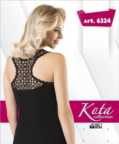 KOTA 6324 BAYAN KALIN ASKILI ATLET SİYAH