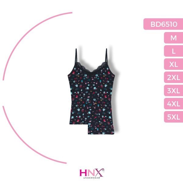 Hnx 6510 Bayan İnce Askılı Empirme Surdantel Atlet Asorti