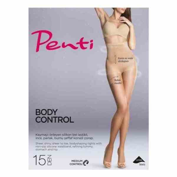 PENTİ BODY KONTROL 15 DENYE KÜLOTLU ÇORAP SİYAH-500