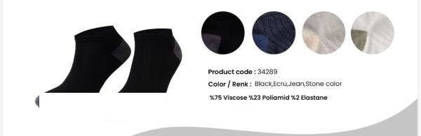 AYTUĞ 34289 BAYAN BAMBU PATİK DESEN 19