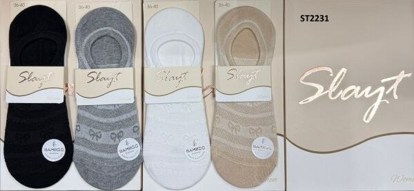 Slayt ST2231 Bayan Bambu Sneaker