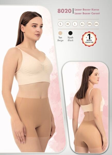 FORM TİME 8020 LAZER BOXER KORSE TEN