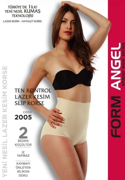 Form Angel 2005-B Lazer Kesim Slip Korse Ten
