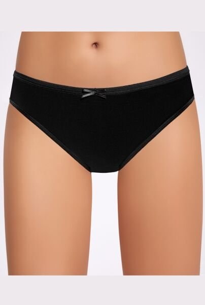 İlke 291 Bayan Fiyonklu Bikini Siyah