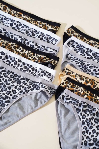 Tutku 0740 Bayan Leopar Bikini Asorti