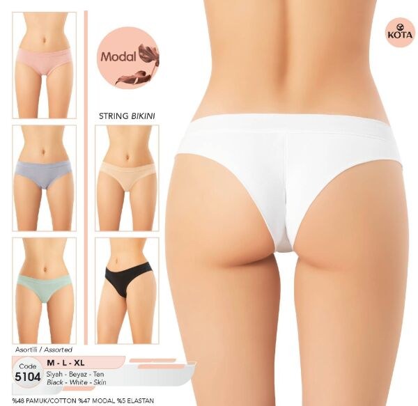 Kota 5104 Bayan String Modal Bikini Ten