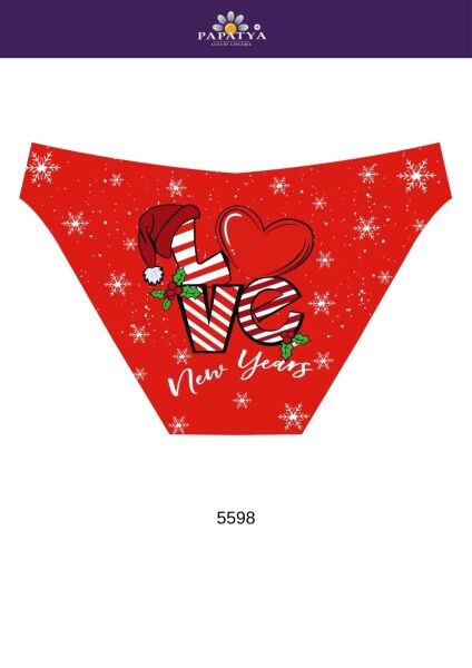Papatya 5598 Bayan Bikini Kırmızı