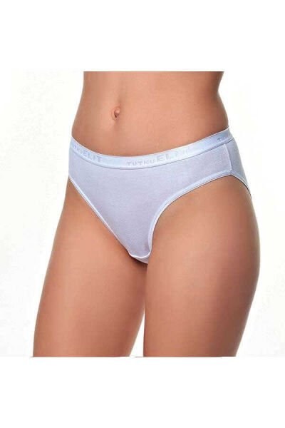 Tutku Elit 2702 Bayan Elit Yazılı Bikini Beyaz