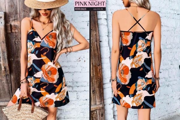 Pinknight 3625 Fantazi Elbise M-L-Xl