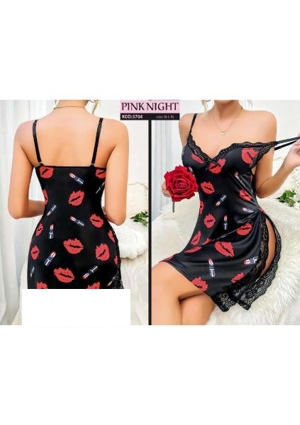Pinknight 3704 Fantazi Elbise M-L-Xl